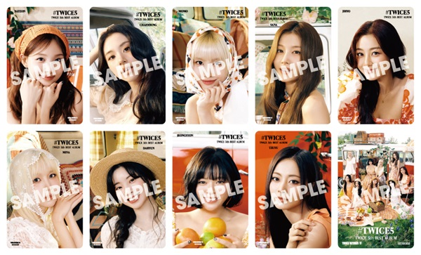 CNPトレカ SP-RRR トワ 【世界に5枚❗️】 タワ渋kpop】 #TWICE 5th BEST ALBUM『#TWICE5』 🍊本日発売日🍊 1F/5F