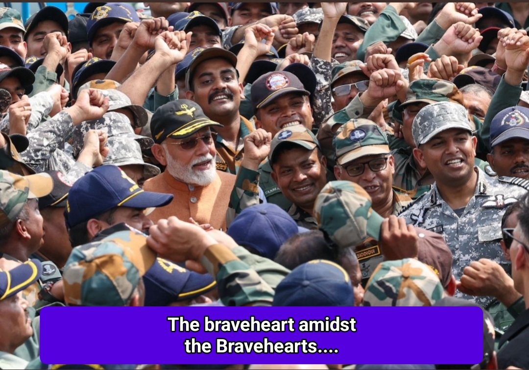 The Master Of Defending India...MODI...ji