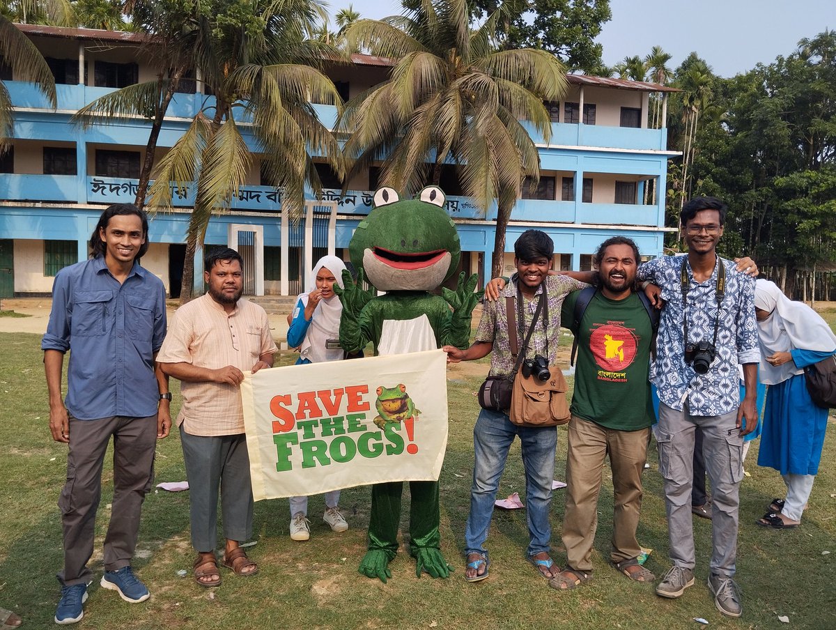 Sajib Biswas (@sajibherptiles) on Twitter photo 17th Save The Frogs Day 2025
Wildlife Biology Lab, Department of Zoology, JU.
<a href="/savethefrogs/">SAVE THE FROGS!</a> <a href="/savethefrogs/">SAVE THE FROGS!</a> 17th Save The Frogs Day 2025
Wildlife Biology Lab, Department of Zoology, JU.
<a href="/savethefrogs/">SAVE THE FROGS!</a> <a href="/savethefrogs/">SAVE THE FROGS!</a>