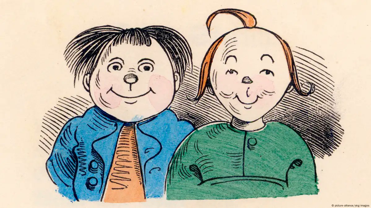 Max y Moritz - una historia de siete bromas (Max und Moritz - Eine Bubengeschichte in sieben Streichen en alemán) es una historia alemana en verso ilustrada. Este cuento altamente ingenioso y de carácter humorístico, narrado enteramente en coplas rimadas, fue escrito e ilustrado por Wilhelm Busch y publicado en 1865. 