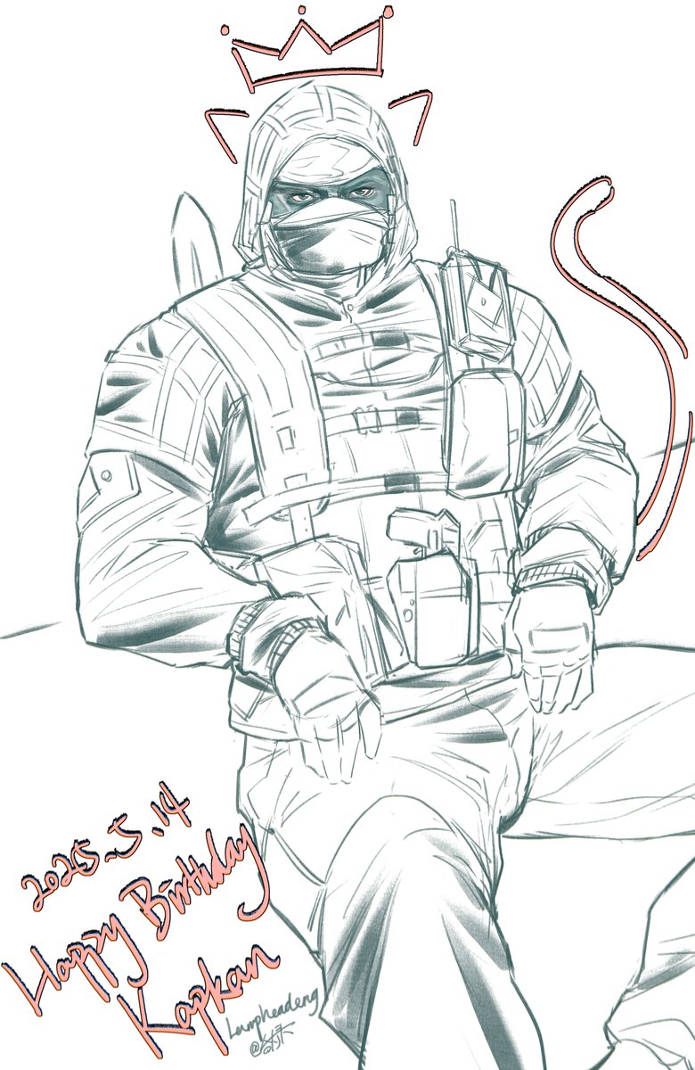 LampheaDeng's tweet image. #R6S #R6Community #kapkan
Happy Birthday🎂🍰🧁🍻🎊🎉👏