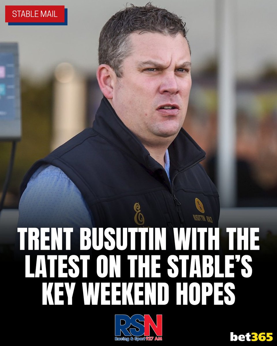 RSN Racing & Sport (@rsn927) on Twitter photo Immediacy will look to make it three wins in a row on Saturday.
LATEST 👉 rsn.net.au/news/rsn-podca…
<a href="/busuttin/">Busuttin Racing</a> | <a href="/bet365_aus/">bet365 Australia</a> | <a href="/m_felgate/">Michael Felgate</a> | #RacingPulse Immediacy will look to make it three wins in a row on Saturday.
LATEST 👉 rsn.net.au/news/rsn-podca…
<a href="/busuttin/">Busuttin Racing</a> | <a href="/bet365_aus/">bet365 Australia</a> | <a href="/m_felgate/">Michael Felgate</a> | #RacingPulse
