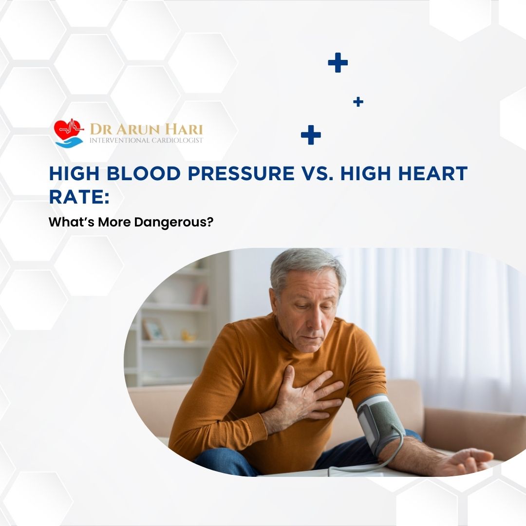 drarunhari's tweet image. High Blood Pressure Vs Heart Rate: What’s More Dangerous?
 Both can silently damage your heart, but the real danger lies in how they interact with your overall health. According to Dr. Arun Hari, it’s not about which one is worse