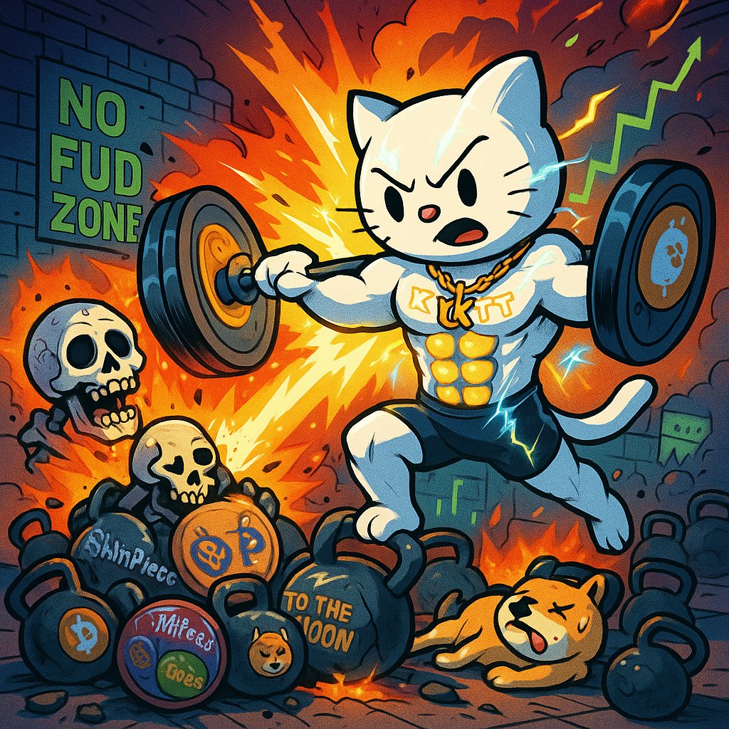 KyattMeme's tweet photo. SkullFi whispered FUD.
KYATT shouted “MEOW.”
Now bones are moondust.
#KYATT #FUDSlayer #BoneBreaker #MemeticPower https://t.co/APqiLWwDFc