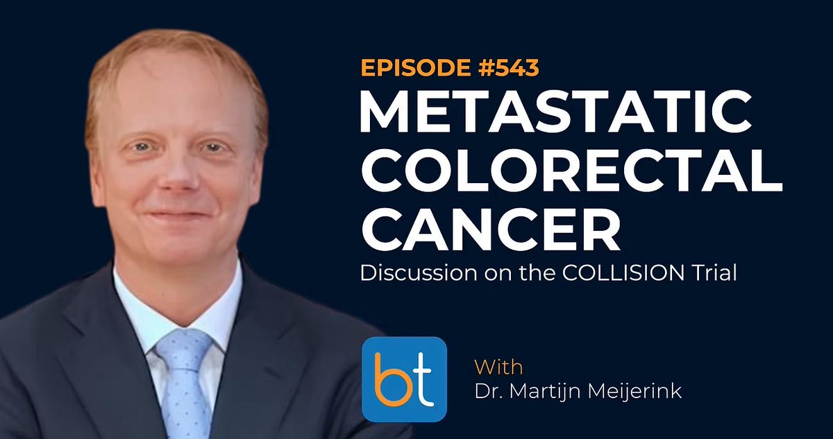 BackTable Vascular and Interventional (@_backtable) on Twitter photo New this week: How does thermal ablation compare to surgical resection? <a href="/MartijnMr/">Martijn Meijerink</a>, PI of the COLLISION Trial, breaks down trial design and what the results could mean for the future of metastatic colorectal cancer treatment.
#VI543: youtube.com/watch?v=NQLKcv…
<a href="/beckcj/">Chris Beck</a> #iRad #VIR New this week: How does thermal ablation compare to surgical resection? <a href="/MartijnMr/">Martijn Meijerink</a>, PI of the COLLISION Trial, breaks down trial design and what the results could mean for the future of metastatic colorectal cancer treatment.
#VI543: youtube.com/watch?v=NQLKcv…
<a href="/beckcj/">Chris Beck</a> #iRad #VIR