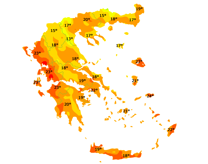 weatherGio's tweet photo. Νεφώσεις με βροχές και καταιγίδες αρχικά στην Κεντρική και την Ανατολική Μακεδονία και τη Θεσσαλία και τις θερμές ώρες της ημέρας στα υπόλοιπα ηπειρωτικά και στα ορεινά της Κρήτης αναμένουμε την Τετάρτη 14/5/2025 #καιρος #wather https://t.co/aXnepcUX6V