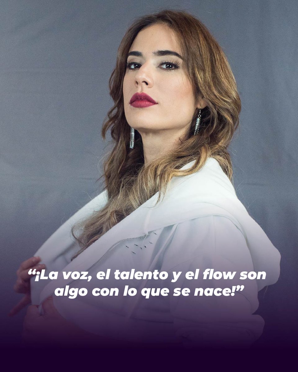 ¡Una reina sabe lo que debe tener un gran artista y reconoce a quienes nacen con talento innato! 👑🎤✨ #LaReinaDelFlow