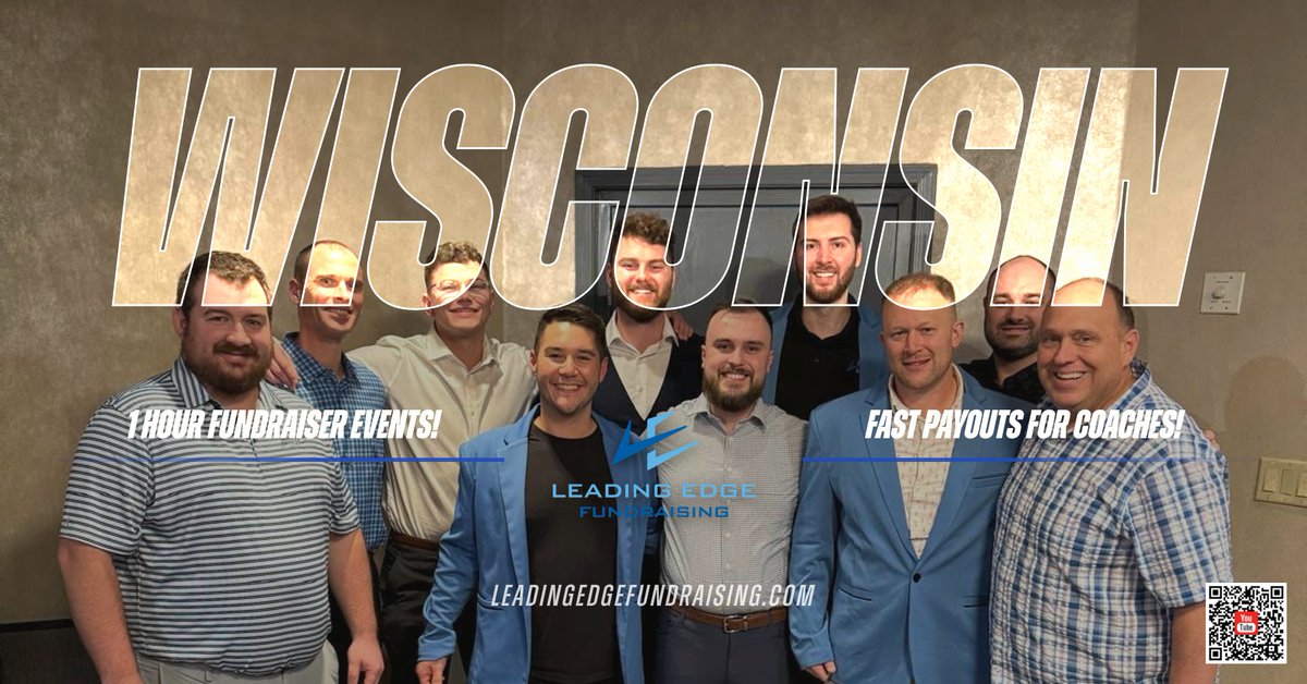 Leading Edge's local &amp; dedicated fundraising coaches have supported 55 WI high school T&amp;F programs during the spring 2025 season with exciting 1-hour fundraiser events.  Over $810K has been raised to help these programs acquire resources necessary to help their athletes succeed.