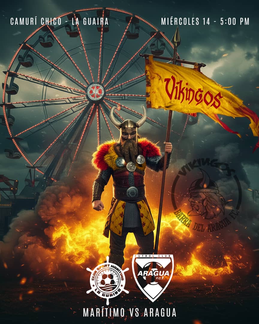 𝙋𝙧𝙤𝙭𝙞𝙢𝙤 𝙋𝙖𝙧𝙩𝙞𝙙𝙤 ⚽

🏆 Liga FUTVE 2 - Jornada 8
🆚 @maritimolg 
🗓️ Miércoles 14/05
🏟️ Camurí Chico - La Guaira
⏰ 5:00 PM
📺 FIFA+

𝑳𝒂 𝑮𝒖𝒂𝒊𝒓𝒂 𝒆𝒔 𝑨𝑼𝑹𝑰𝑹𝑹𝑶𝑱𝑨 🎡🇲🇰

#LigaFUTVE2 #ligafutve #venezuela #araguafc