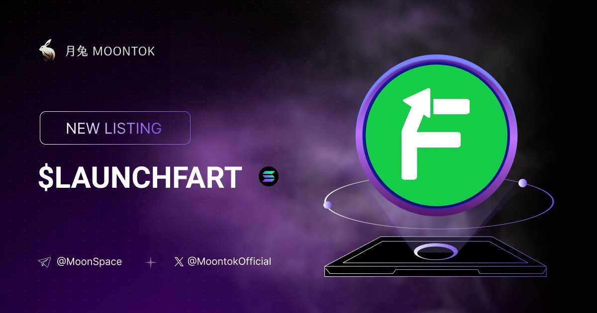 MoontokListing's tweet photo. ⚡ 月兔雷霆 - Moontok Xpress

Launch Fart ( $LAUNCHFART )
https://t.co/zJ4I2rUqNx

B1zgJkRixrFdsZeY22aBCxcHBSvugamsGoFw9ajppump

LIQ: $32,834 | MC: $84,952

#altcoin #memecoins @launchfart @moontokofficial https://t.co/guAOu2eD9w