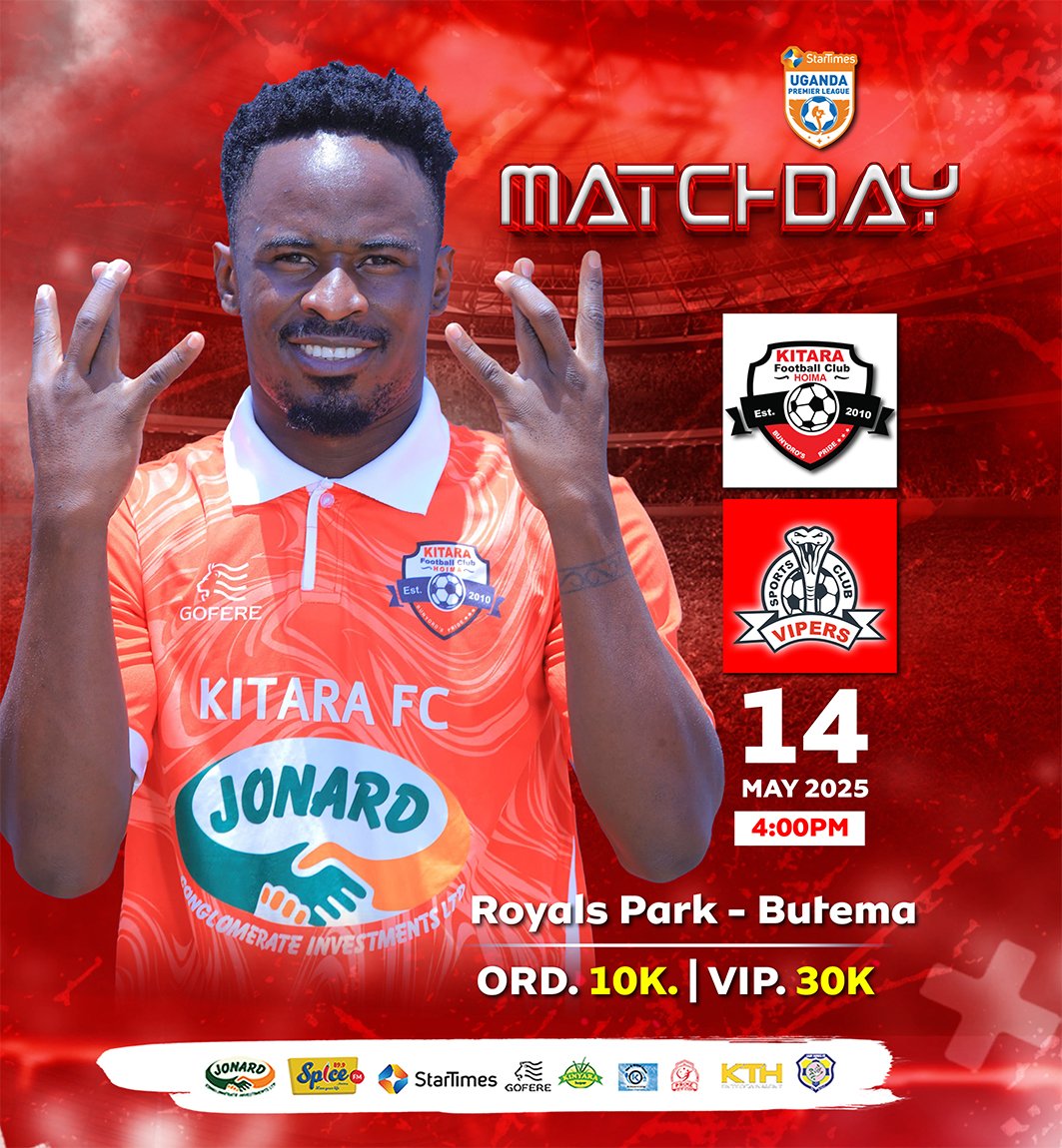 nnabilalinaitwe's tweet image. See y'all at the Royals Park.
#KITVIP
#StarTimesUPL