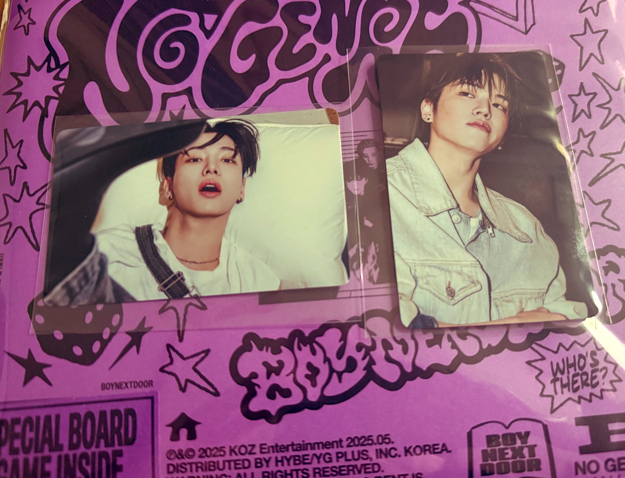 BOYNEXTDOOR テサン withfans チェキ風トレカ 限定 - メルカリ