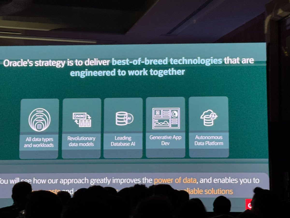 sandeshr's tweet photo. Ajit kicks off #OracleDevTour at #Bangalore talking #AI #Vectors and #Gendev #Oracle @oracleugs @oracleace @Oracle_India @OracleDevs @OracleDatabase @OracleCloud  #Oracle #Community #India https://t.co/POjXuV00SJ
