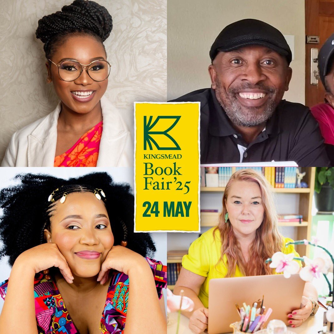[Book Festival] We will be joining them at the Book Fair in Rosebank, Joburg 24 May! 🌶️ <a href="/JackiePhamotse/">Jackie Phamotse</a> (The Tea Merchant), <a href="/RamsByTheHorns/">Rams Mabote</a> (Sweetest Taboo) &amp; <a href="/khumalo_busie/">Busisekile  Khumalo</a> (Rubies and Rain) talk to Jo Watson (The Ex Effect) about writing luscious love scenes. #KingsmeadBookFair