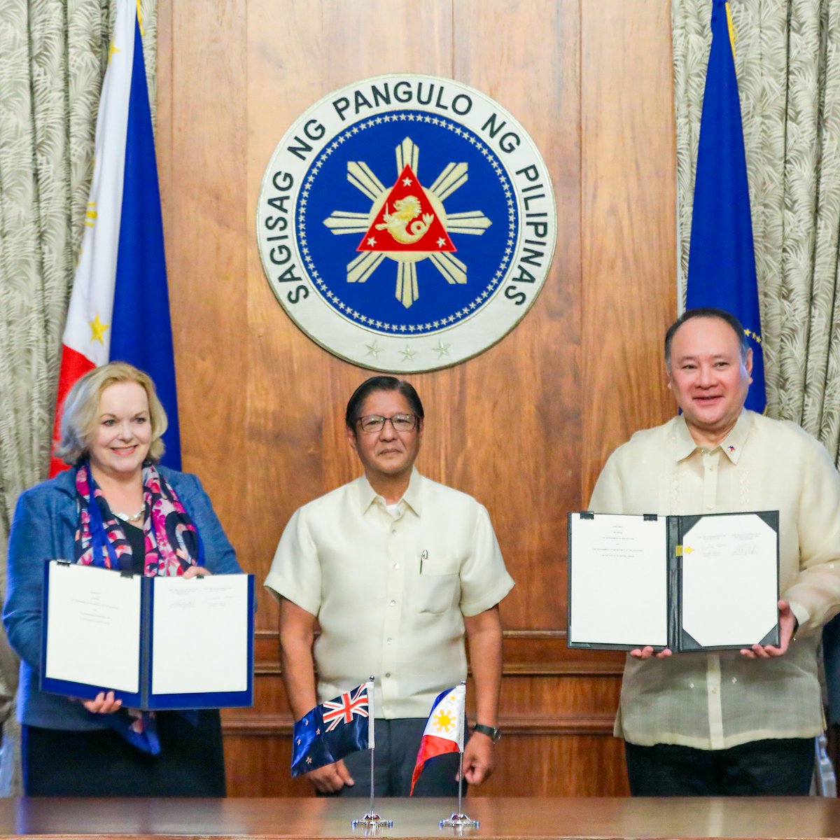 The 🇳🇿🇵🇭 #SOVFA is a milestone, marking an important new chapter in our defence partnership. This agreement strengthens our shared commitment to regional security &amp; defence cooperation, paving the way for deeper ties and Comprehensive Partnership.