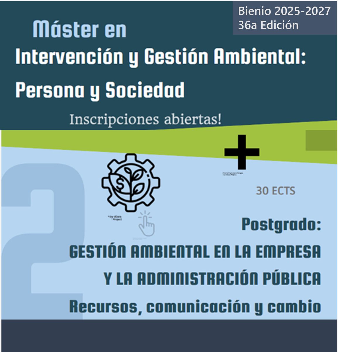🌍 Si te preguntas qué puedes hacer desde lo profesional por un futuro más sostenible, este máster puede ser una buena respuesta:
#GestiónAmbiental #PsicologíaAmbiental #MásterAmbiental #UB #UAB #IL3
#TítuloPropio #Sostenibilidad
Más info: 👇🏻
il3.ub.edu/postgrado-gest…