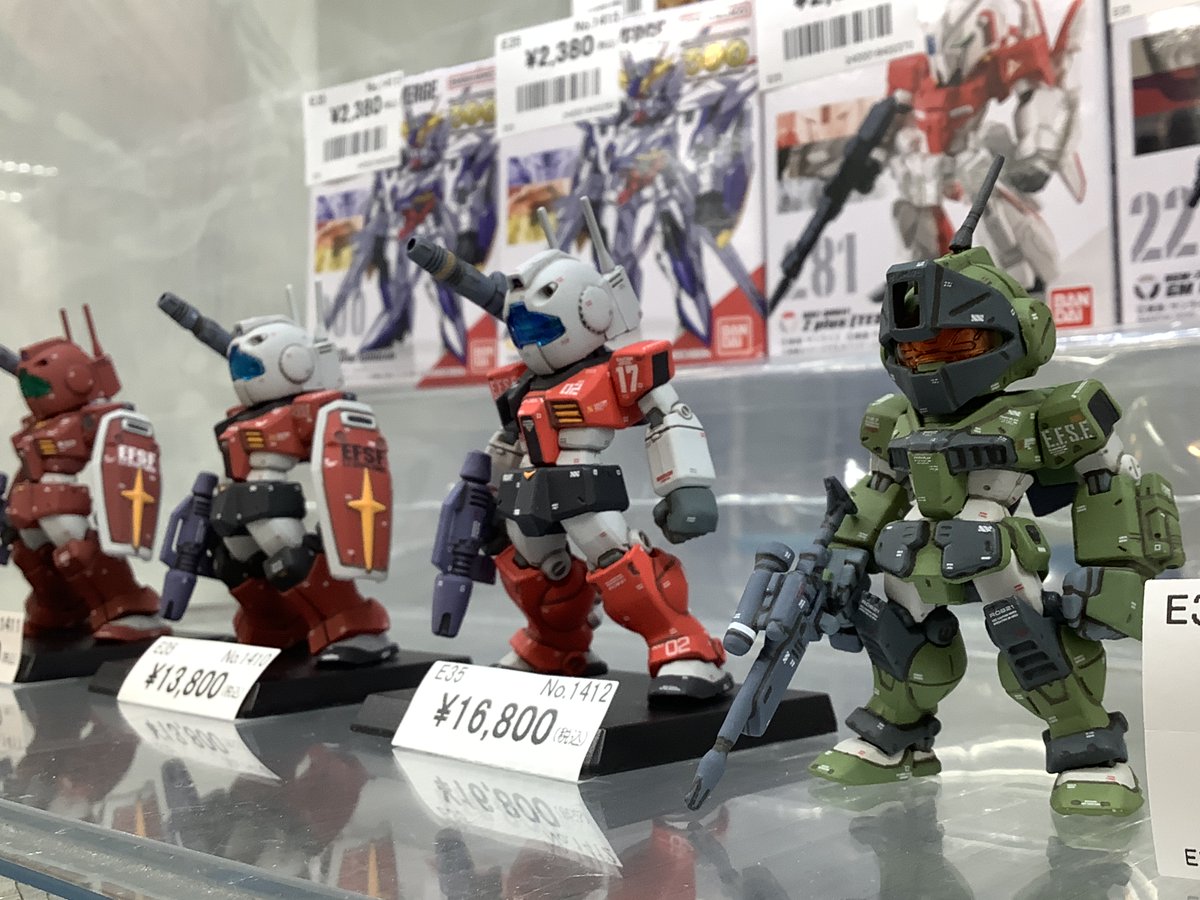 【ラジオ会館店】   #ガンダムコンバージ の新作が入荷しました🤗📷
 URLからご確認ください。  astop.co.jp/radio/caselist……
 #ガンダム #コンバージ #リペイント #ガンプラ #秋葉原