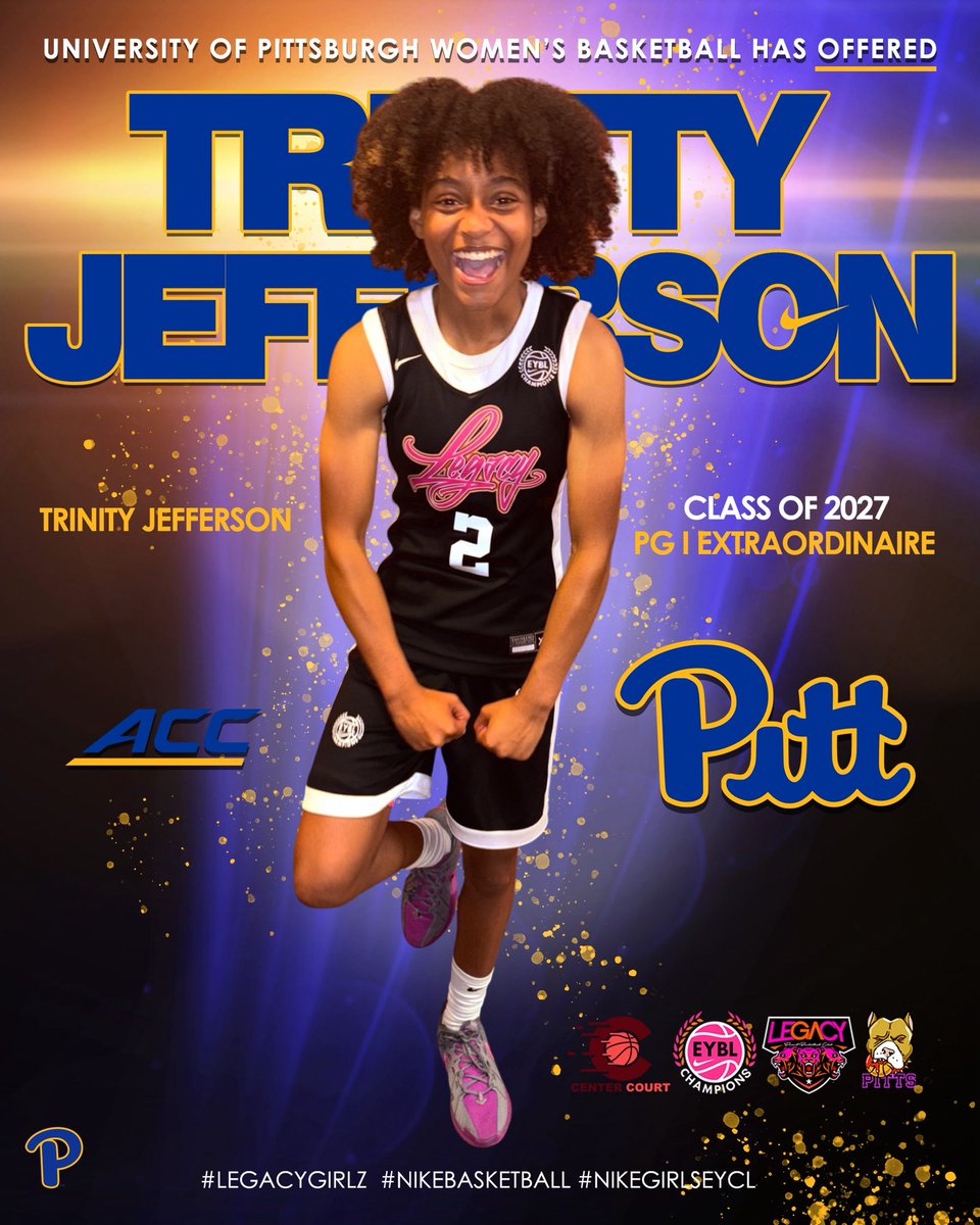 LEGACY GIRLZ (@teamlegacygirlz) on Twitter photo Bada Bing! Boom Bam!! Triiiiiiinnnnnnn! Congratulations!
<a href="/CoachVerdiPitt/">Tory Verdi</a> <a href="/Pitt_WBB/">Pitt Basketball</a>
<a href="/C_Finley/">Candice Finley</a> #LEGACYGIRLZ #NIKEGIRLSEYCL #NIKEBASKETBALL #EARNEDNOTGIVEN Bada Bing! Boom Bam!! Triiiiiiinnnnnnn! Congratulations!
<a href="/CoachVerdiPitt/">Tory Verdi</a> <a href="/Pitt_WBB/">Pitt Basketball</a>
<a href="/C_Finley/">Candice Finley</a> #LEGACYGIRLZ #NIKEGIRLSEYCL #NIKEBASKETBALL #EARNEDNOTGIVEN
