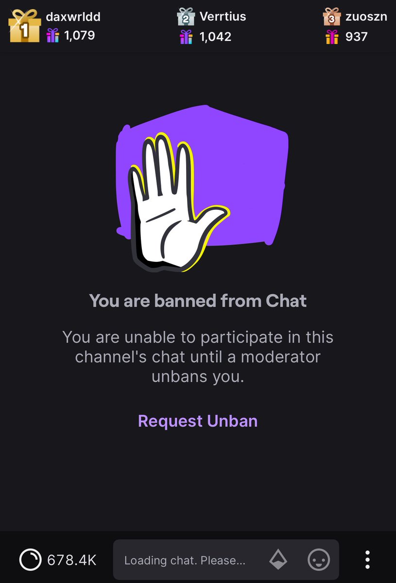 Banned for wanting Buck to feed the birds😢🐥pls save me mods