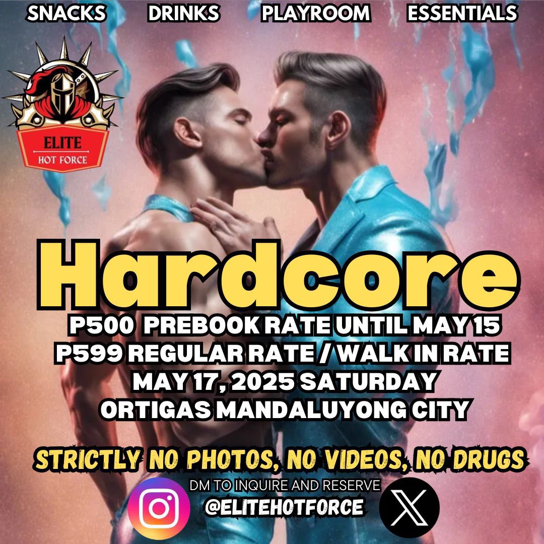 EliteHotForce's tweet photo. #EliteHardcore 

THE BIG COMEBACK

We’re back and it’s going to be WILD.
You’re officially invited to an epic night of fun, games, and real vibes!

What: Elite: Hardcore – The Big Comeback
When: May 17, 2025 (Saturday, 8:00 PM)
‘til May 18, 2025 (Sunday, 12:00 NN) https://t.co/TLKzSWUxAc