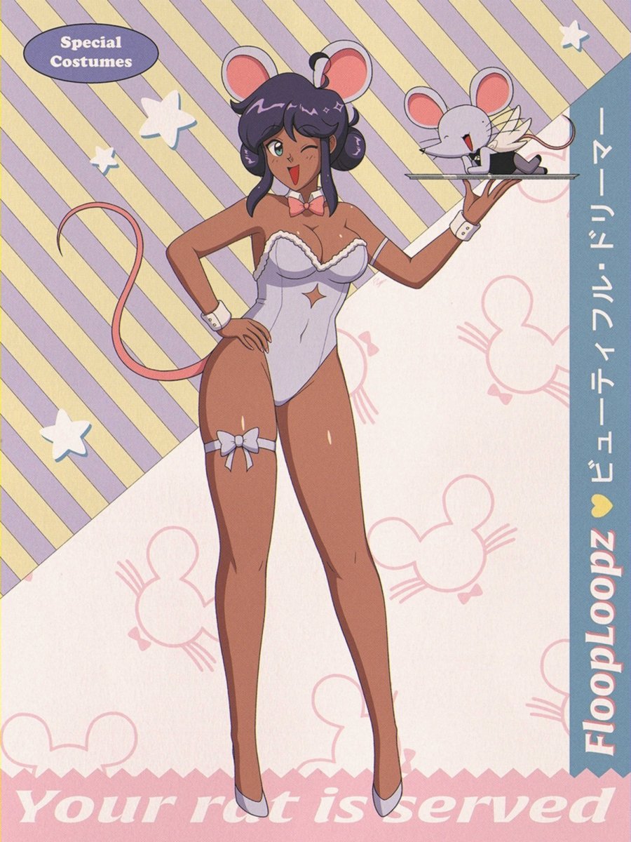 FloopLoopz's tweet image. Your Rat is Served! 🐭✨
—
#VTuber #OC