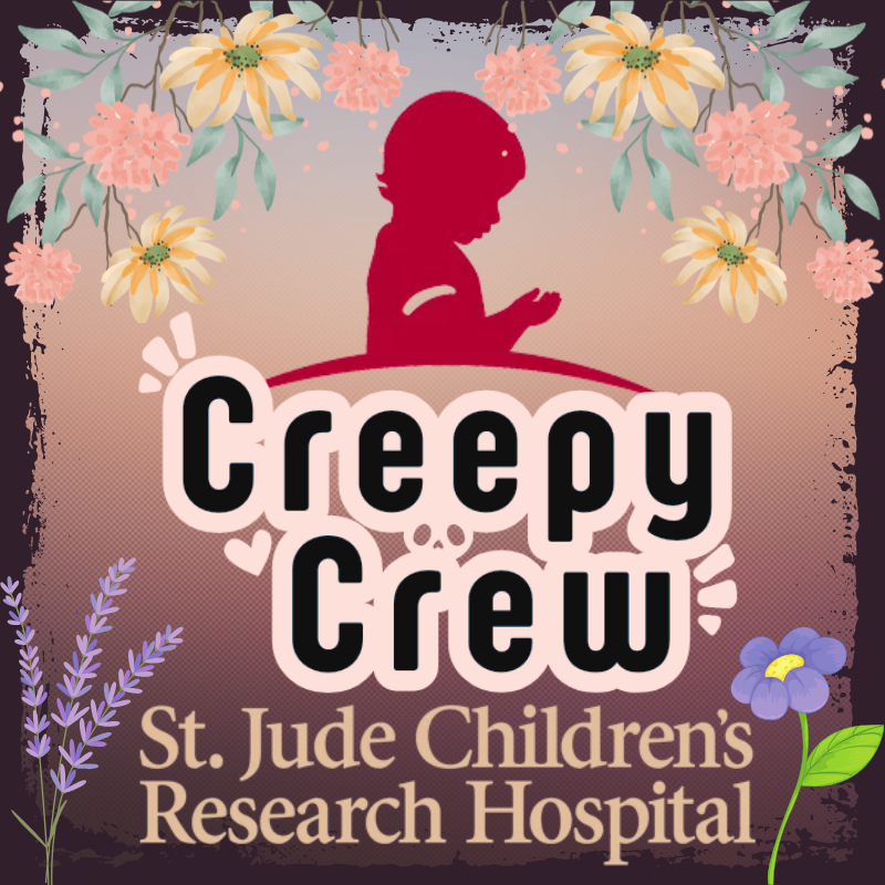 💕 May Charity Event 💕

@theCreepy_Crew  x <a href="/StJude/">St. Jude</a> 
When? 
May 23rd to May 25th
Goal? 
$500
Prizes? 
YES!

Come help support an amazing cause!

#charity #creepycrewforacause #stjude