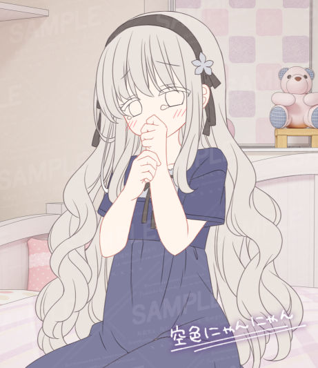 ペン入れ出来たので、色塗り始めました 