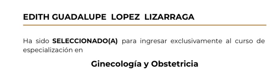 eeeedithh's tweet image. Y que SI se me hizo irme a la residencia este año… 
Oh q difícil proceso, y después de una selección directa a Anestesio, mil lloradas, y mucha chamba, ✨✨SE ME HIZO ✨✨
Oficial R1 de GYO 🤰