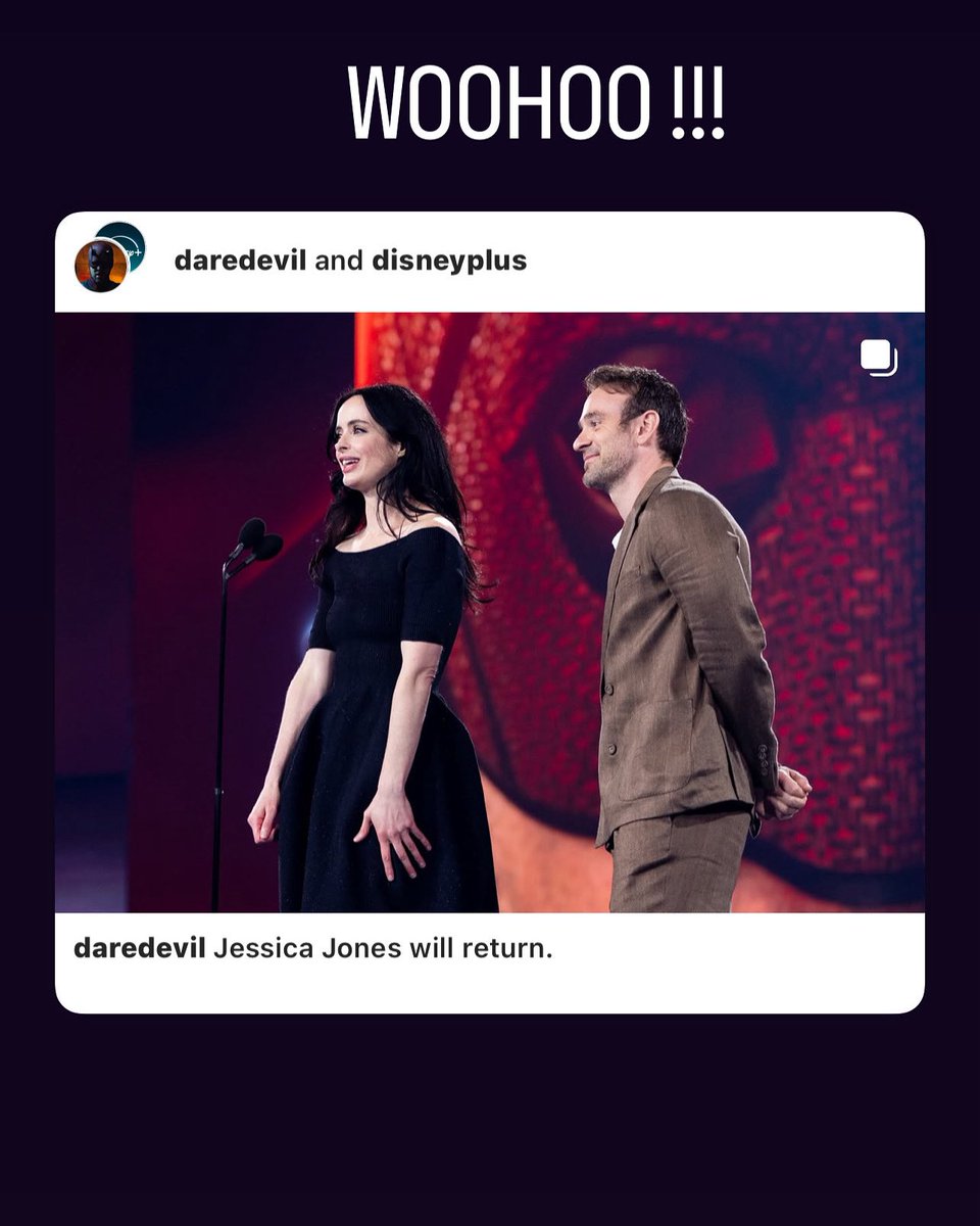 LFG!!! #daredevil #jessicajones #bornagain