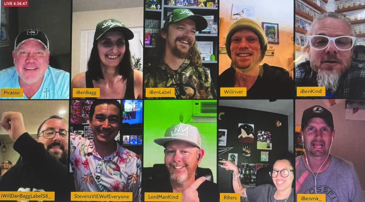 Always good times, laughs &amp; usually ripping something on Tuesday Community Nights with the amazing <a href="/theannebagg/">Anne Bagg</a> &amp; company.
This is <a href="/veefriends/">VeeFriends</a>! From one coast to the other &amp; even an isolated island!