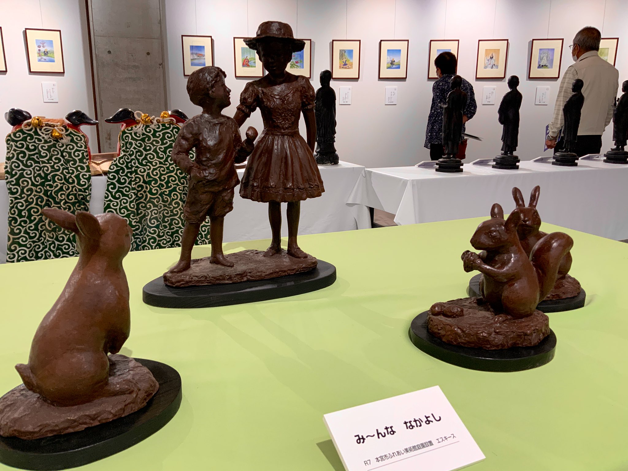 第11回日展（於 国立新美術館）の日本画、洋画、彫刻に行ってき
