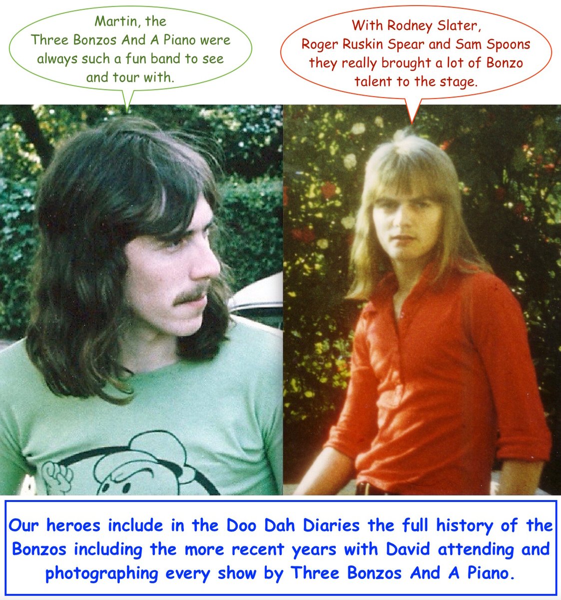 We continue to capture the activities of the surviving Bonzos - the Diaries for 2020, 2021, 2022 &amp; 2023 already issued + 2025 to be issued soon. There will be another historical show on Saturday, which you can enjoy rather than just read about: tickettailor.com/checkout/view-…