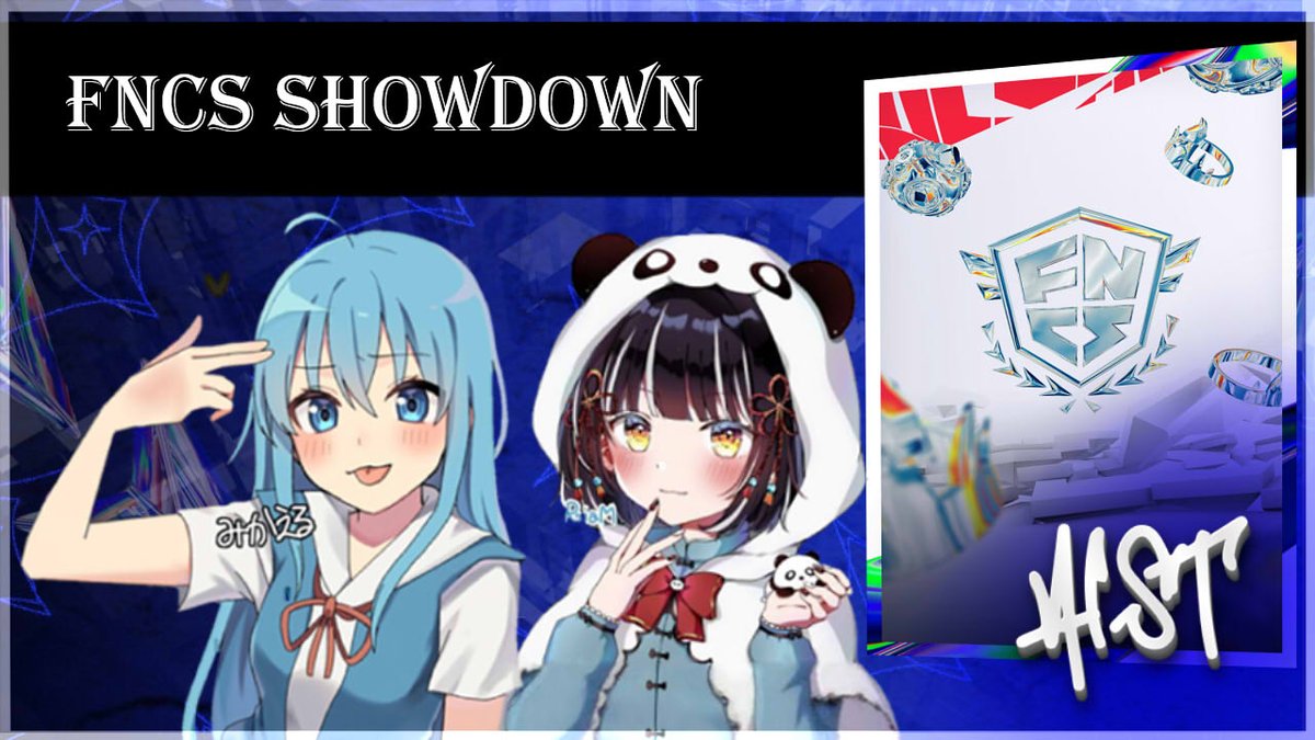 Absolute First【A1st】FORTNITE (@a1st_fn) on Twitter photo 💠FNCS ShowDown / Session1・Round2 -FINALS-💠
🔹5/14 18:00~21:00
・A1st-esports公式配信は↓
youtube.com/channel/UCM3ZG…
A1st-esports からは
<a href="/mikacool_FN/">A1st Michael.</a> <a href="/fnRiaM/">A1st RiaM🍀</a>
上記 2名が出場します
応援よろしくお願いいたします!
#A1stwin #Fortnite 💠FNCS ShowDown / Session1・Round2 -FINALS-💠
🔹5/14 18:00~21:00
・A1st-esports公式配信は↓
youtube.com/channel/UCM3ZG…
A1st-esports からは
<a href="/mikacool_FN/">A1st Michael.</a> <a href="/fnRiaM/">A1st RiaM🍀</a>
上記 2名が出場します
応援よろしくお願いいたします!
#A1stwin #Fortnite