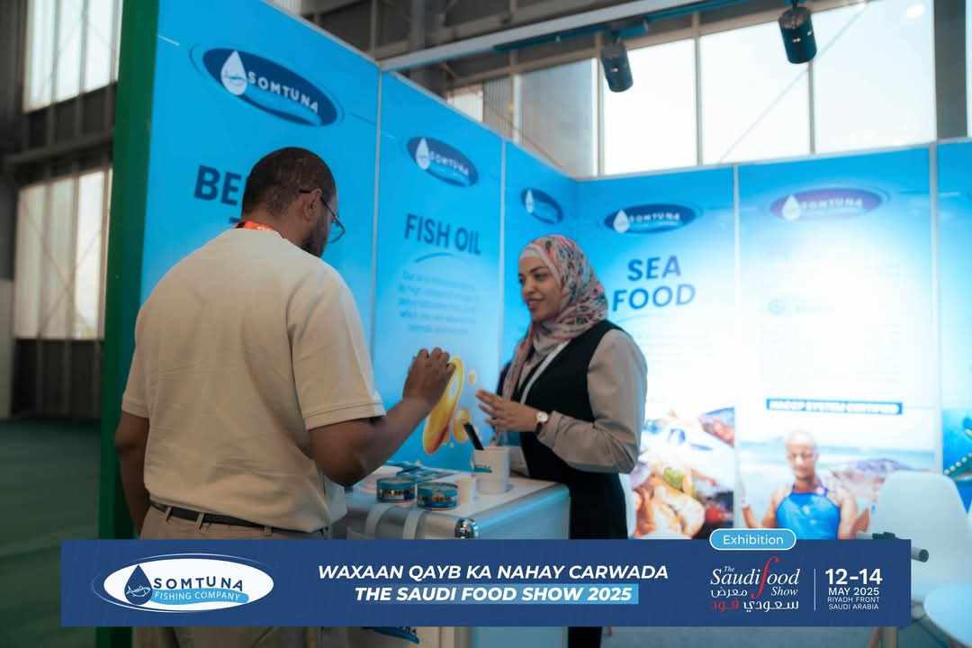 Mustaphe_Sultan's tweet photo. Somtuna participated in the prestigious international food exhibition, The Saudi Food Show 2025, held in Riyadh, Kingdom of Saudi Arabia.
#Somtuna #BerberaTuna #SaudiArabia #Food #SaudiFoodShow #DeliciousFood #TunaLovers #Fishing #FishOil #FishMeals #SomtunaTuna. https://t.co/XhlaEHJX0T