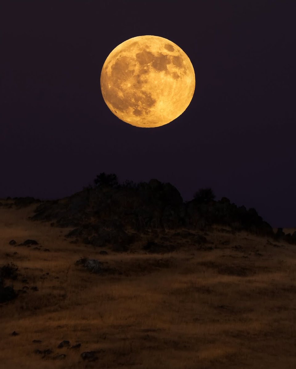 la luna es hermosa, ¿no?