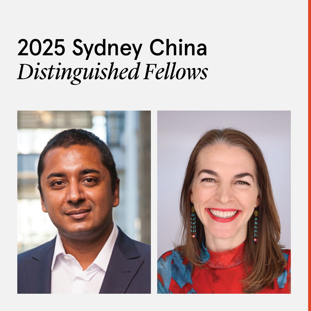 USYD Languages and Cultures (@usydslc) on Twitter photo A warm welcome to our 2025 Sydney China Distinguished Fellows, Reza Hasmath (Full Professor of Political Science, <a href="/UAlberta/">University of Alberta</a>) & Emily Wilcox (Margaret Hamilton Professor of Modern Languages & Literatures in Chinese Studies, <a href="/williamandmary/">William & Mary</a>)! bit.ly/45aVSFv
<a href="/csc_sydney/">China Studies Centre</a> A warm welcome to our 2025 Sydney China Distinguished Fellows, Reza Hasmath (Full Professor of Political Science, <a href="/UAlberta/">University of Alberta</a>) & Emily Wilcox (Margaret Hamilton Professor of Modern Languages & Literatures in Chinese Studies, <a href="/williamandmary/">William & Mary</a>)! bit.ly/45aVSFv
<a href="/csc_sydney/">China Studies Centre</a>
