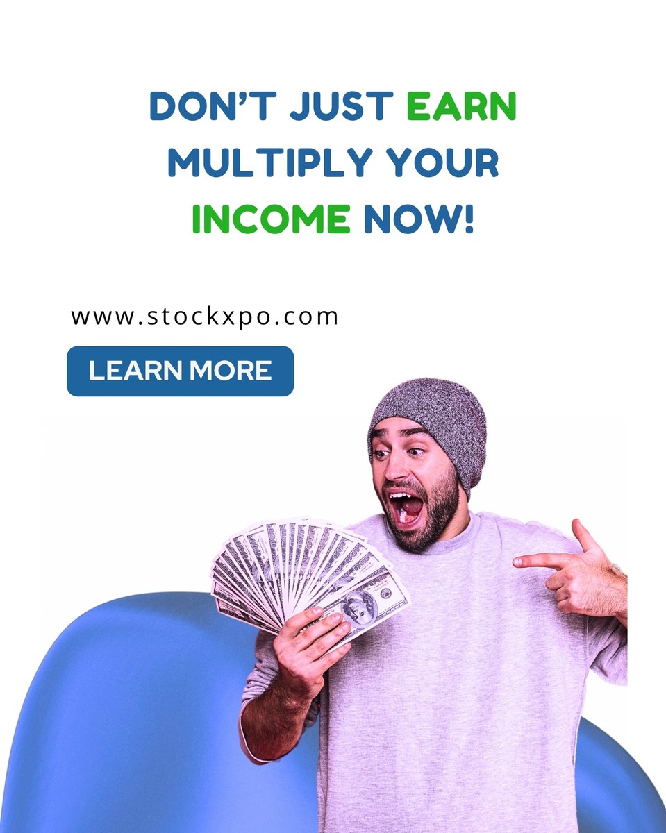 StockXpo's tweet image. Let money work for you, not just the other way around. 🔁💰

 #multipleincome #moneygoals #smartfinance