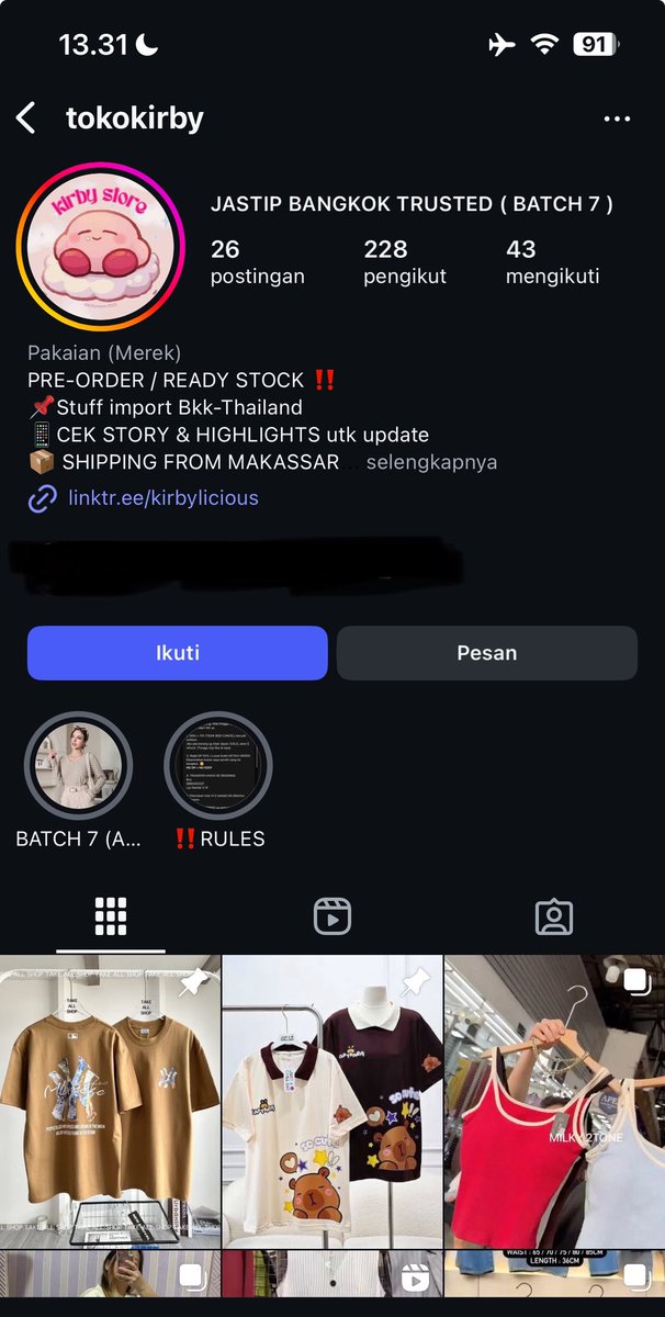 ubihangat's tweet photo. Halo manteman, aku open jastip stuff bkk boleh kepoin akunnya yaa dijamin trusted dan bahan nya berkualitas 🫶🏻 soal harga tenang aja masih masuk di kantong. kalo mau tanya2 dlu juga gapapaa https://t.co/S4lsXW9wY5