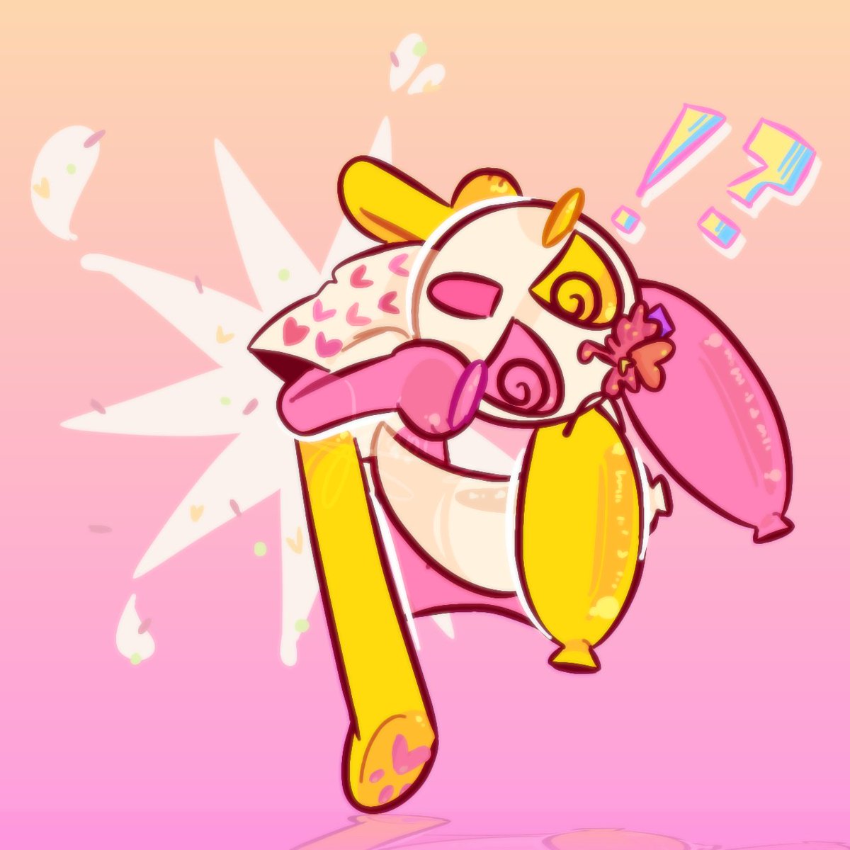 cosmiccazzyy's tweet image. hhiii i forgot to post this ok bye
candy rush au (by @/to1leet) 

#dandysworld #art #dandysworldlooey #looey #au