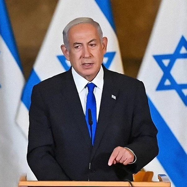 GlobeEyeNews's tweet image. French President Macron:
Netanyahu's blocking of aid to Gaza is shameful.