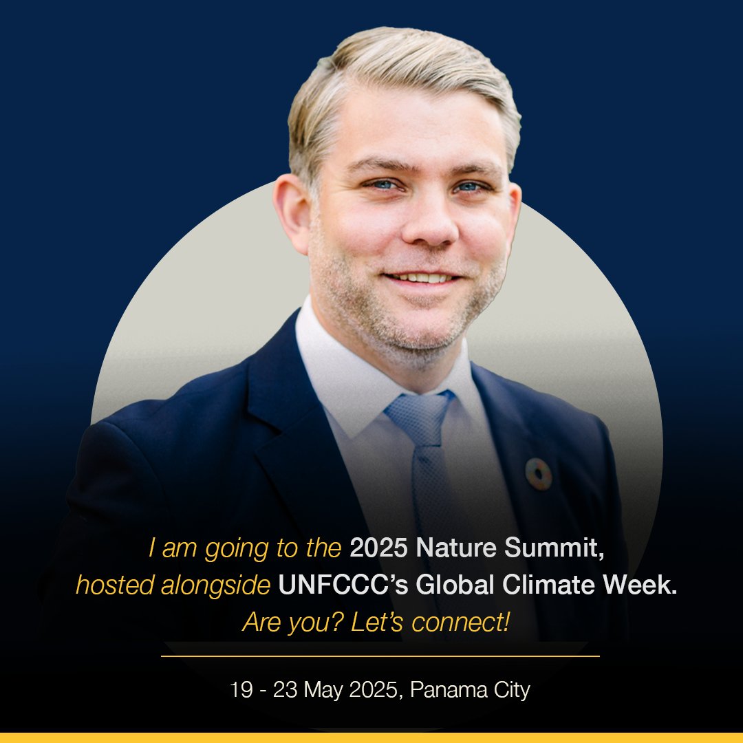 Kim Noguera Gabrielli (@kimgabrielli) on Twitter photo Heading to the 2025 Nature Summit, hosted alongside UNFCCC’s Global Climate Week in Panama City 🇵🇦
Let’s connect and collaborate
đź“© ceo@wif.foundation
đź”— naturesummit.org
#NatureSummit #ClimateWeeks2025 #UNFCCC Heading to the 2025 Nature Summit, hosted alongside UNFCCC’s Global Climate Week in Panama City 🇵🇦
Let’s connect and collaborate
đź“© ceo@wif.foundation
đź”— naturesummit.org
#NatureSummit #ClimateWeeks2025 #UNFCCC