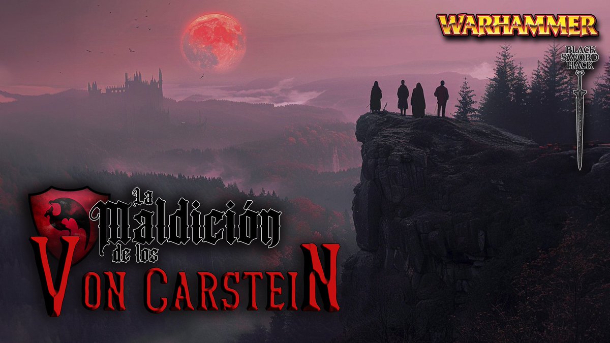🎲 AikiGuille 🎲 (@aikiguille) on Twitter photo Esta noche, si nada se tuerce, volvemos a Sylvania con vuestra campaña favorita de #Warhammer, eso sí, con sistema BSH de <a href="/TheHillsPress/">The Hills Press</a>. Veremos que nos tiene preparado la Madre Abadesa <a href="/IbericanG/">IBERICAN GAMER</a> para esta ocasión. No te lo pierdas! 🧛♀️
2⃣1⃣:1⃣5⃣ #rol 👇
twitch.tv/ibericangamer Esta noche, si nada se tuerce, volvemos a Sylvania con vuestra campaña favorita de #Warhammer, eso sí, con sistema BSH de <a href="/TheHillsPress/">The Hills Press</a>. Veremos que nos tiene preparado la Madre Abadesa <a href="/IbericanG/">IBERICAN GAMER</a> para esta ocasión. No te lo pierdas! 🧛♀️
2⃣1⃣:1⃣5⃣ #rol 👇
twitch.tv/ibericangamer