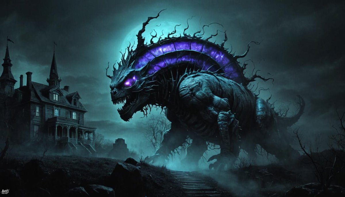 VintageVibesArt's tweet image. I like how this came out....

&quot;Creature From Another Dimension&quot; vid made w/@Hailuo_AI 

#Minimax #video #hailuo_ai #creature #dimension #monster #horror #horrorart #scifi #scifiart #fantasyart #creepy #sinister #VintageVibesArt #monstrous #aiartcommunity #aivideos