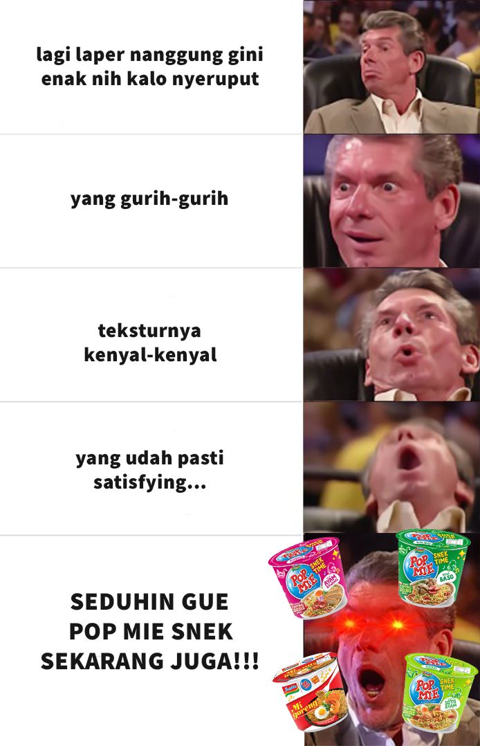 Kalo laper pas jam tanggung udah ga ketolong lagi kayak gini, udah tau kan Sob harus ngapain? 👁️👄👁️