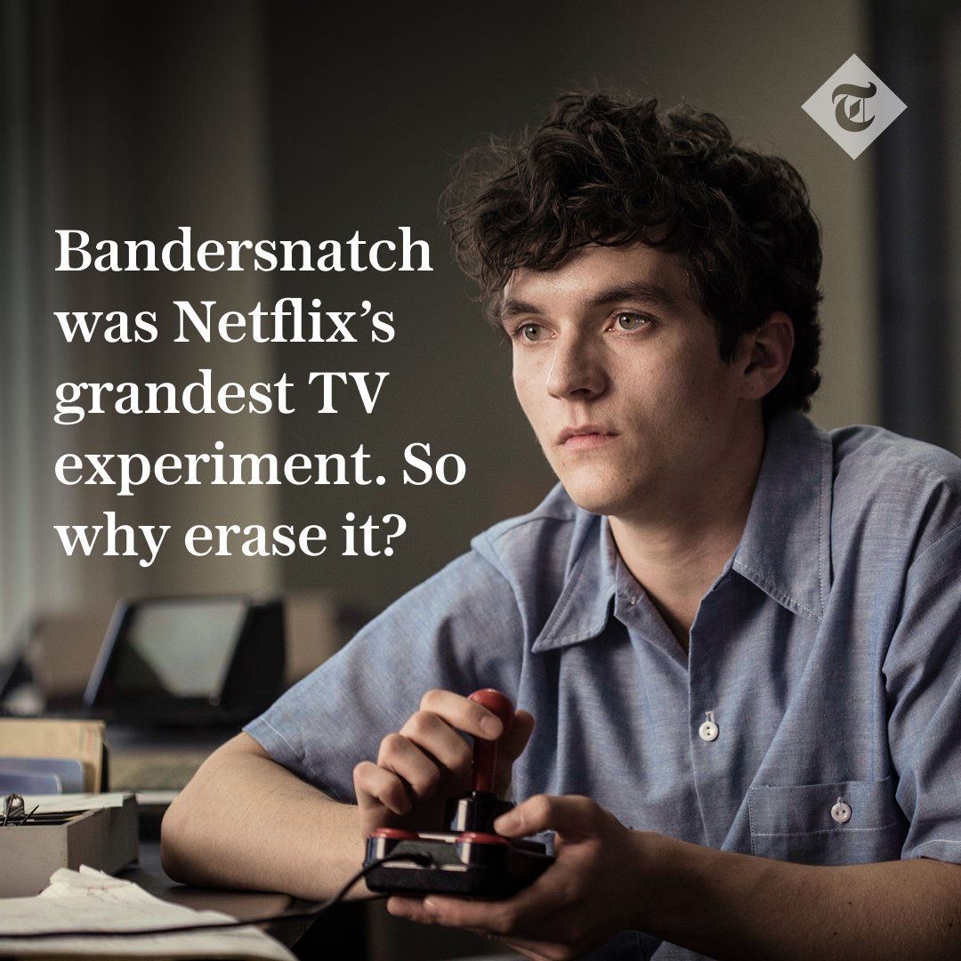 🕹️ Bandersnatch, Black Mirror’s ‘interactive’ episode, gave the viewer almost limitless options and was like nothing else on TV. 

Now we may never see it again. But why? ⬇️
telegraph.co.uk/tv/0/bandersna…
