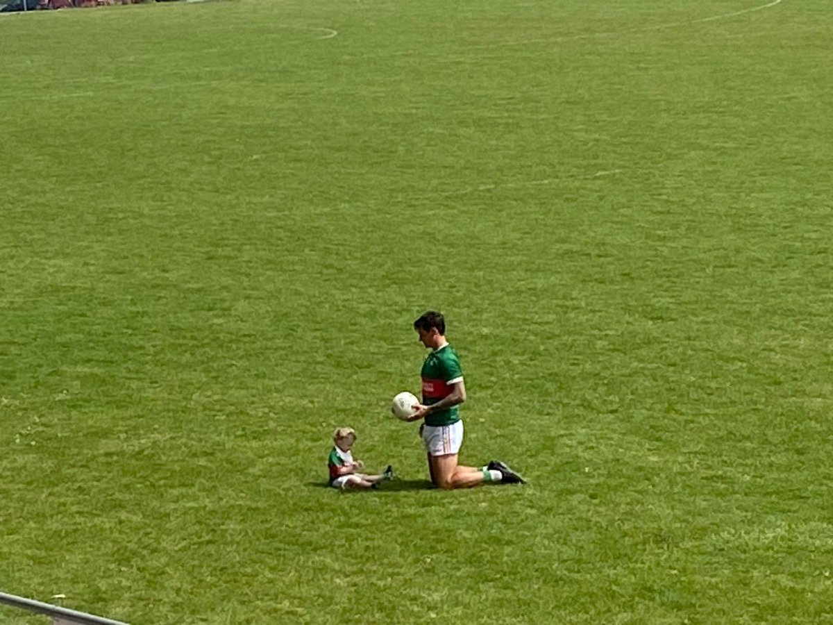 clongaa's tweet photo. More lovely photos from Danny’s day last Sunday in Ahamilla. 
Never too young to start. 
Thomas and Leo after the game on the main pitch @KieranMcC_SS @carberygaa https://t.co/FBbdtVzqcE