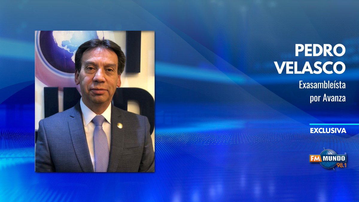 NotiMundo (@notimundoec) on Twitter photo 📢 Estamos #AlAire en #NotimundoAlDía con <a href="/PedroVelascoE/">Pedro Velasco Erazo</a>, exasambleísta por Avanza, conversando sobre los temas que quedan pendientes en la Legislatura.
🔗 youtube.com/live/_d3x9UUbZ… 📢 Estamos #AlAire en #NotimundoAlDía con <a href="/PedroVelascoE/">Pedro Velasco Erazo</a>, exasambleísta por Avanza, conversando sobre los temas que quedan pendientes en la Legislatura.
🔗 youtube.com/live/_d3x9UUbZ…