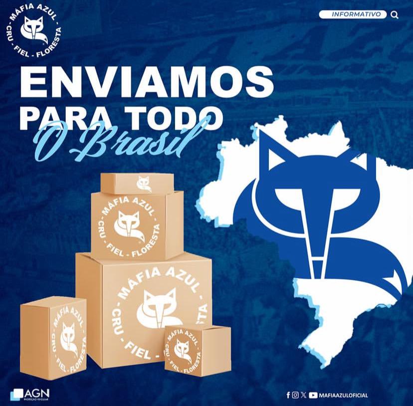 mafiaazulofc's tweet image. LOJA DA MAIOR DE MINAS TÁ ON!
A loja oficial da Máfia Azul já está de portas abertas ! E pra quem é de fora, não tem desculpa: através da nossa loja online, você garante todos os materiais da torcida sem sair de casa, a qualquer hora do dia! 💻📦 mafiaazuloficial.com.br
Lá você…