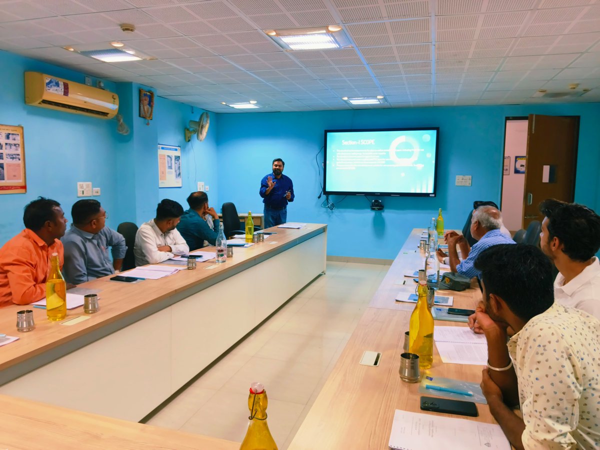 BIS_RJBO's tweet image. @BIS_RJBO conducted a Capsule course on the topic: IS 4985 & 7834 for Quality Control Personnel on May 09&10, 2025 with Active participation, the 2 day course gained an engaging response.
@IndianStandards
#BIS #capsulecourse #AskQuality #AskISImark #Rajkot