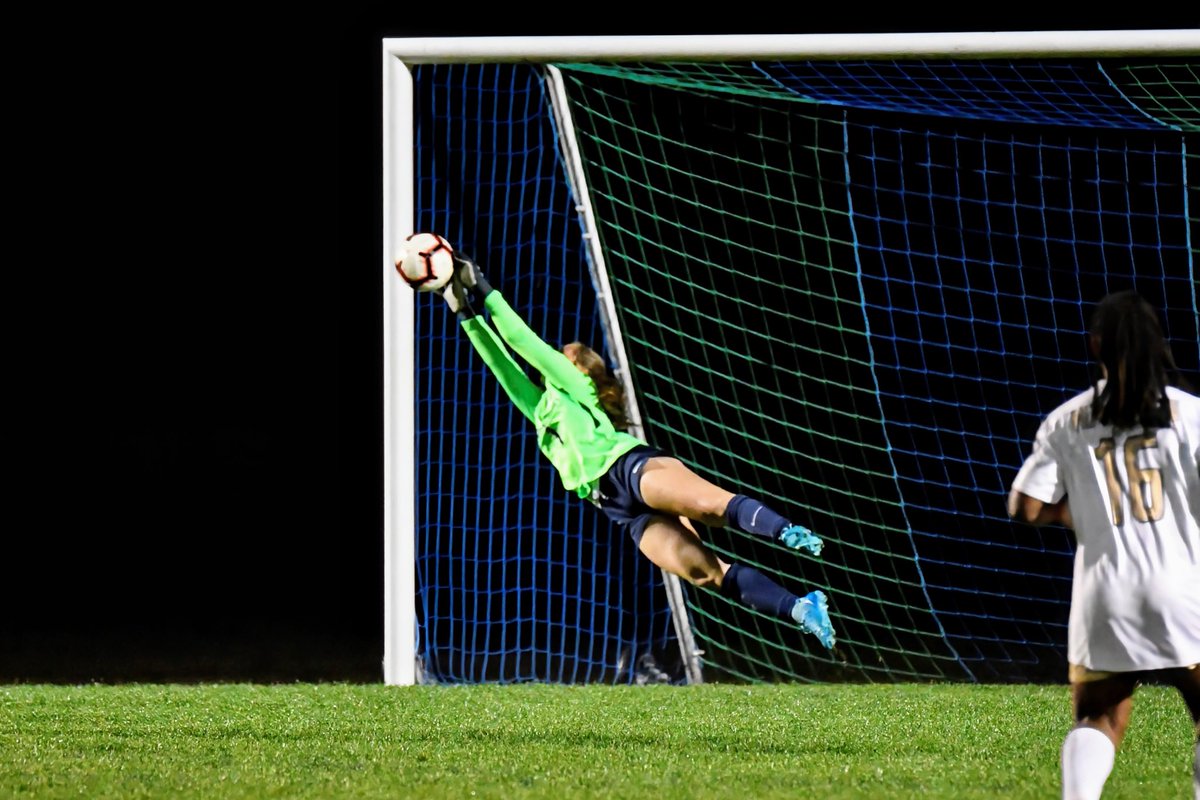 More school records set this season! Congratulations to Alli Peterson who is now the single season leader in saves (100) and wins (14), as well as the career wins leader with 27. #levelup
